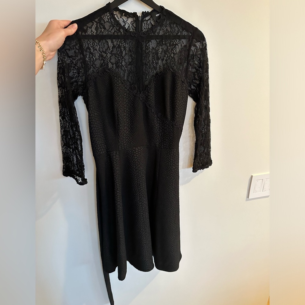 The kooples black dress.  Size 1